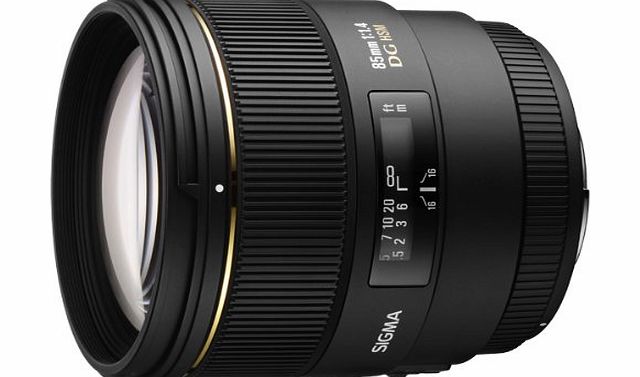 Sigma 85mm F1.4 EX DG HSM Lens for Sony Digital SLR Cameras