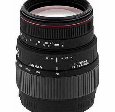 Sigma AF APO 70-300mm f/4-5.6 DG Canon Fit Lens