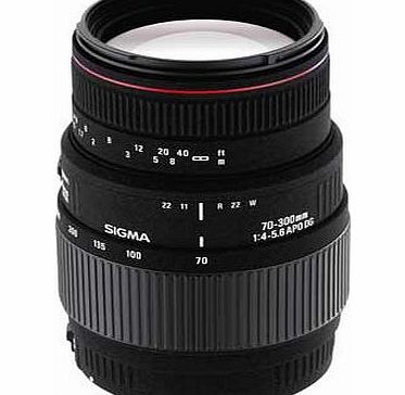 Sigma APO 70-300mm f/4-5.6 DG Nikon Fit Lens