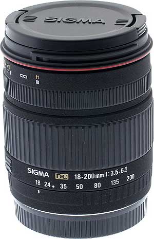 Lens for Canon - 18-200mm F3.5-6.3 DC