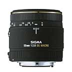 Lens for Canon EF - 50mm f2.8 EX DG Macro