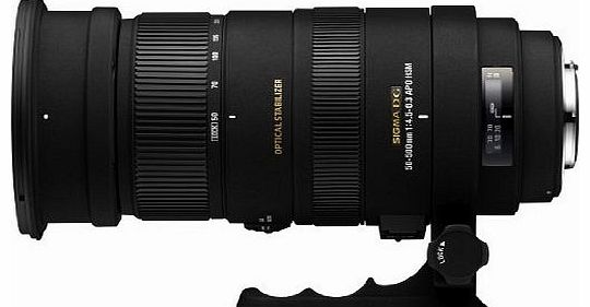 Sigma  50-500mm F4-6.3 APO DG HSM Optical Stabilised lens for Canon Full Frame and Digital APS-C SLR Cameras