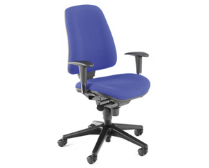 chair(adj chrome arms)
