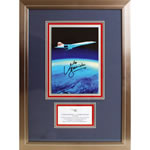 Signed Concorde Flying High Photo