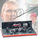 signed Mika Hakkinen McLaren MP4/14 pit-stop