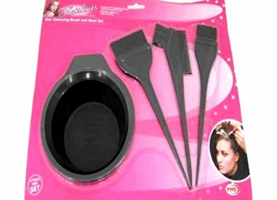 SIL Hair Colouring Brush and Bowl Set