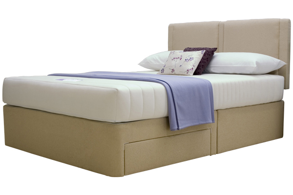 Miratex Memory 500 Divan Bed Double 135cm