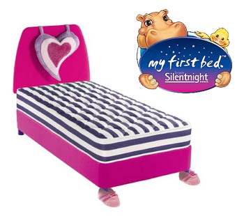 Silentnight Beds Silentnight My First Bed - Heart Bed