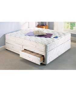 Beds Supreme Pillow Top Super King Divan/2 Drw