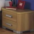 SILENTNIGHT CABINETS 2-drawer bedside cabinet