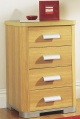 SILENTNIGHT CABINETS 4-drawer narrow chest