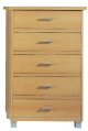 SILENTNIGHT CABINETS medium 5-drawer chest