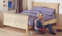 Silentnight Coral Double Bedstead with Miracoil
