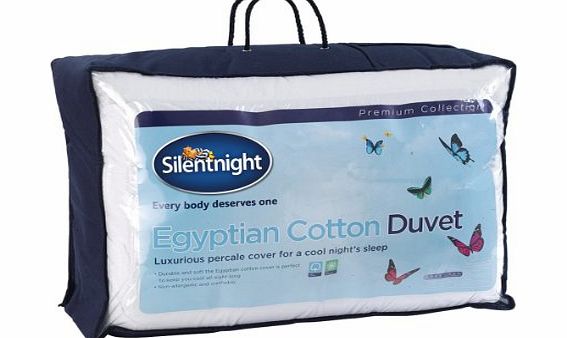 Silentnight Egyptian Cotton 10.5 TOG Duvet - Double