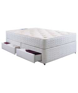 Leona Memory Foam Double Divan Bed