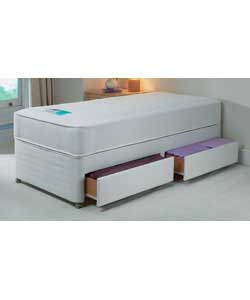 Silentnight Single Memory Foam Bed - 2 Drawers