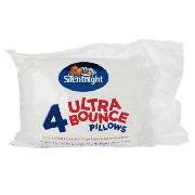 Silentnight Ultrabounce pillows 4 pack