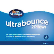 Silentnight Ultrabounce Pillows, Twinpack