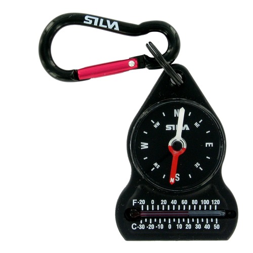 Carabiner 10 Compass and Thermometer