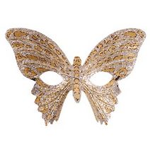 SILVER AND GOLD BUTTERFLY