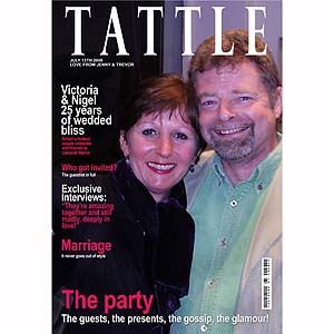Silver Anniversary Personalised Magazine Cover