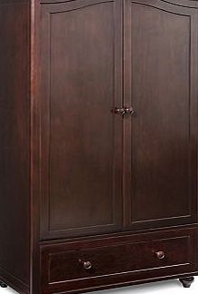 Silver Cross Dorchester Wardrobe - Rich Dark