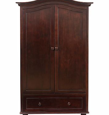 Silver Cross Dorchester Wardrobe, Dark Cherry