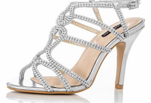 Diamante Loop Sandals