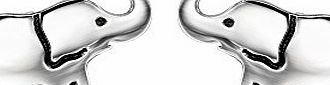 Silver Mountain 925 Sterling Silver Lucky Elephant Stud Earrings for Women Girls