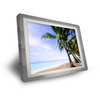 silver Wood 15 Inch Pictoria Pro MP4 Frame