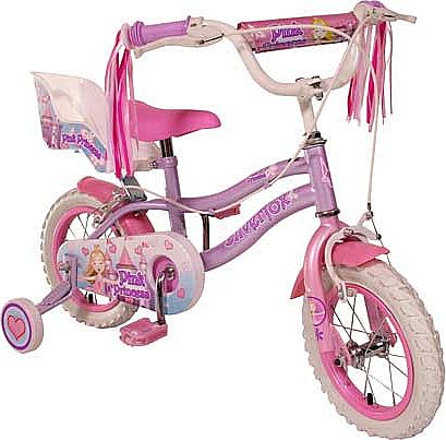 Silverfox Pink Princess 12 inch Bike - Girls