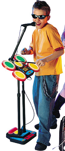 Simba Electronic Drums on Stand