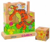 Disney My Friends Tigger and Pooh Wooden Stacking Cubes (9pcs)
