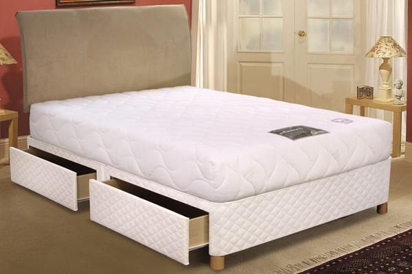 Contour Supreme 90 Divan Bed Double 135cm