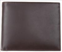 Brown Leather Jeans Wallet by