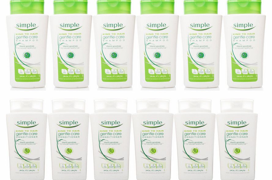 Gentle Care Shampoo & Conditioner Multipack