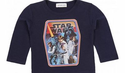 Starwars T-shirt Navy blue `2 years,3 years,4