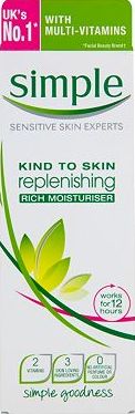 Simple, 2041[^]10023880 Kind To Skin Replenishing Rich