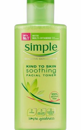 Simple Kind To Skin Soothing Facial Toner 200 ml