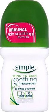 Simple, 2041[^]10084400 Skin Kind Roll On Deodorant 50ml 10084400