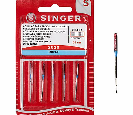 Singer Sewing Machine Needles, 2020-90/14