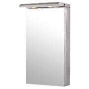 door illuminated cabinet stainless steel