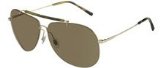 Gucci 1852/S Sunglasses J5G (MW) GOLD / BROWN 62/12 Large
