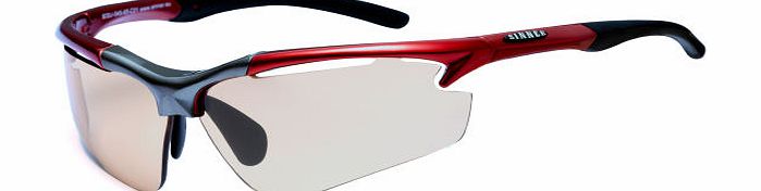 Sinner Mens Sinner Raptor Sunglasses - Red/grey-