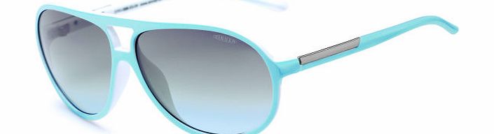 Sinner Mens Sinner Yukon Sunglasses - Baby Blue/white-