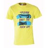 Shut Up T-Shirt (Yellow/Blue)