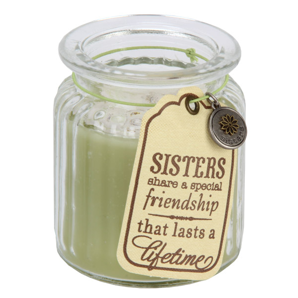Sisters Sweet Pea Scented Candle and Votive