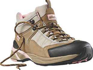 Site, 1228[^]25945 Ladies Safety Trainer Boots Beige Size 3