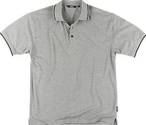 Site, 1228[^]90359 Pepper Polo Shirt Grey Large 42-44`` Chest