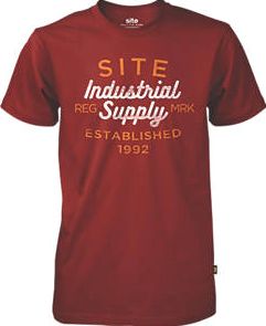 Site, 1228[^]5172J Trade T-Shirt Red Medium 40`` Chest 5172J